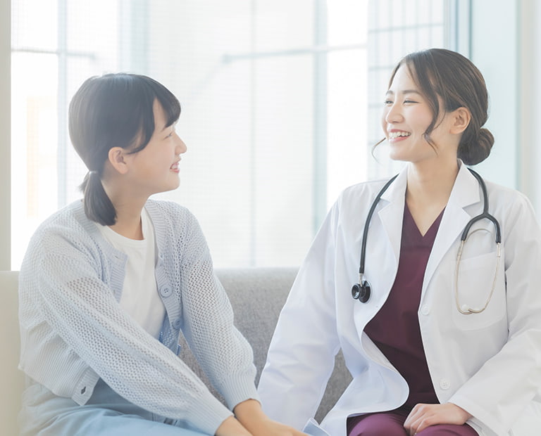 安心できる場所を提供し、成長を見守ります